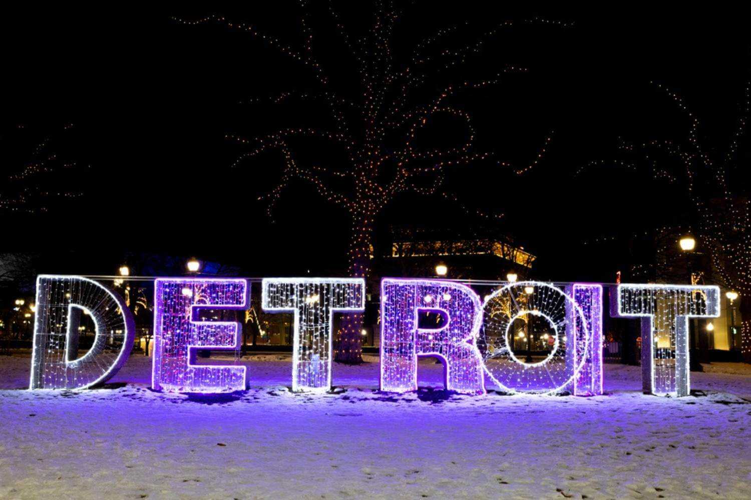 Detroit Neon Sign