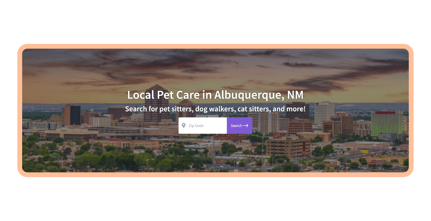 Find Local Pet Care in Albuquerque