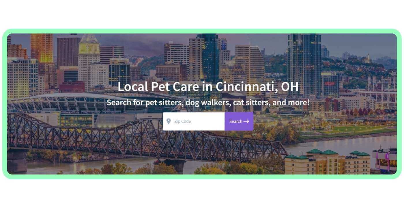 Find Local Pet Care CTA Cincinnati