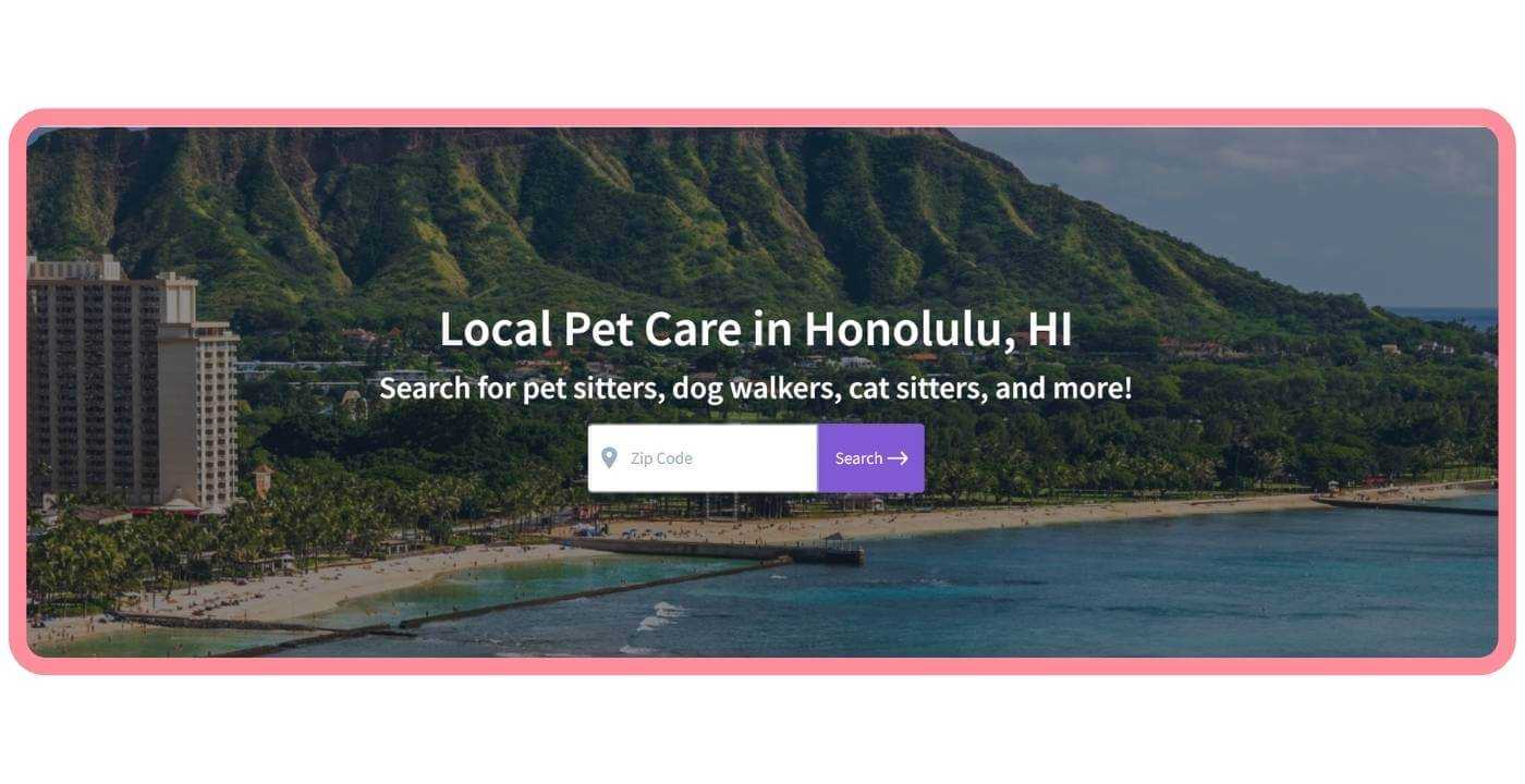 Find Local Pet Care CTA Honolulu