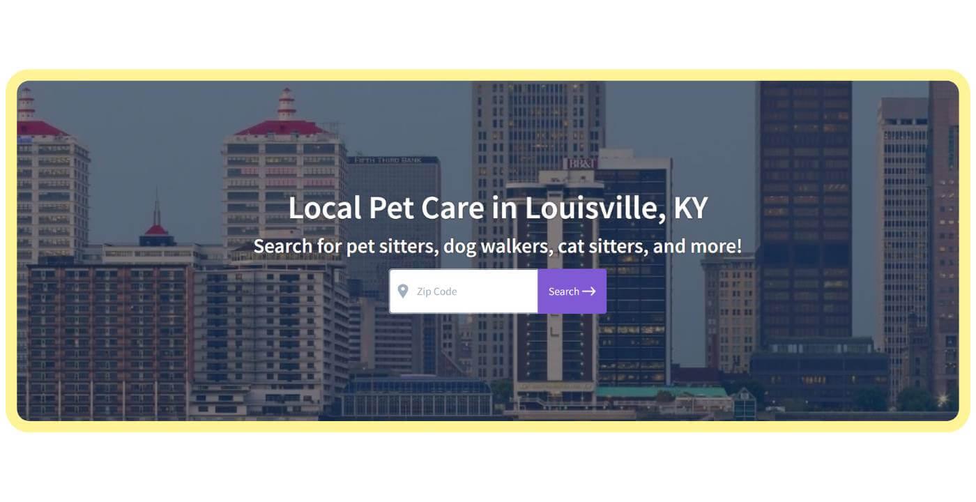 Find Local Pet Care in Louisville, KY