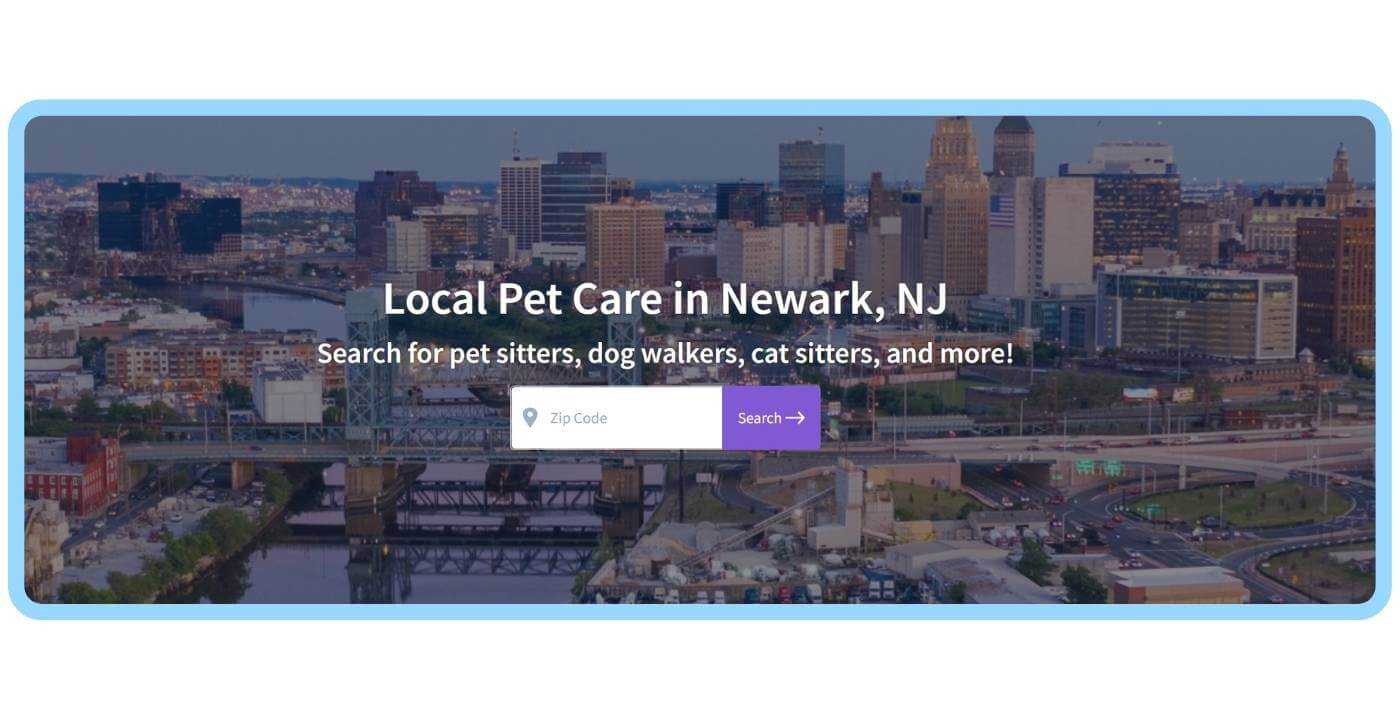 Find Local Pet Care CTA Newark NJ