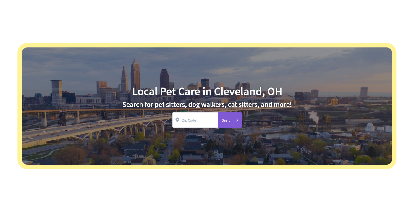 Find Local Pet Care in Cleveland