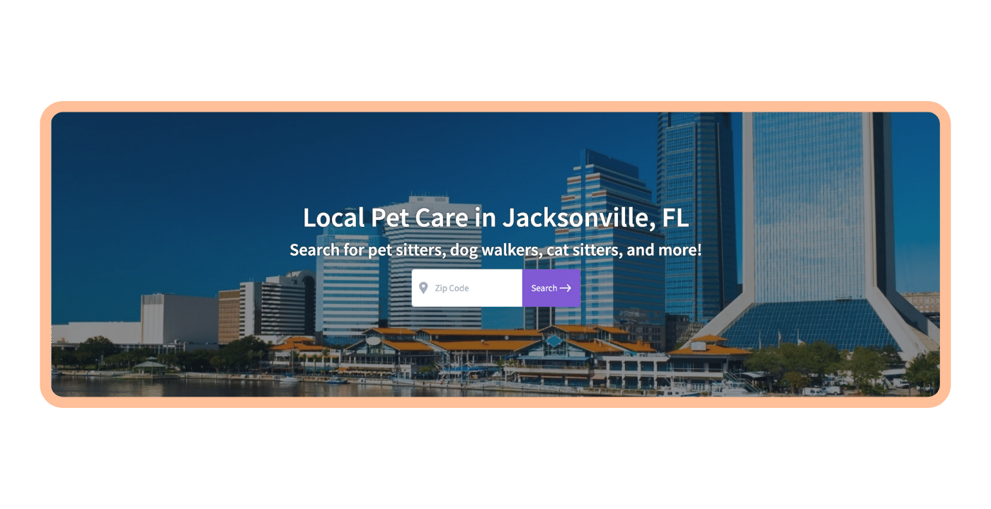 Find Local Pet Care in Jacksonville, FL