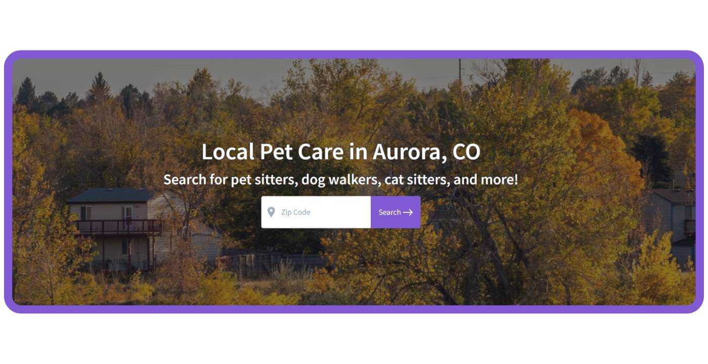 Find Local Pet Care in Aurora, CO