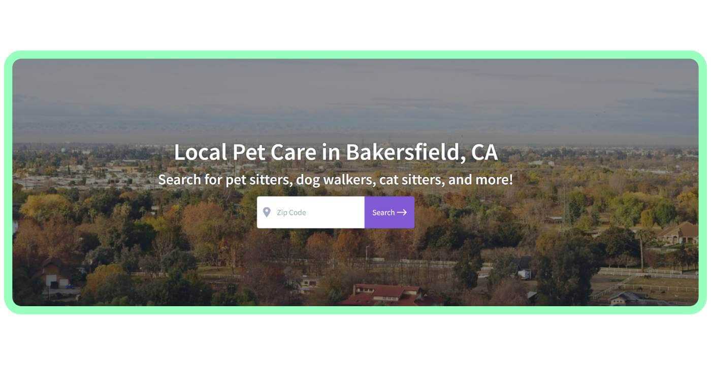 Find Local Pet Care in Bakersfield CA