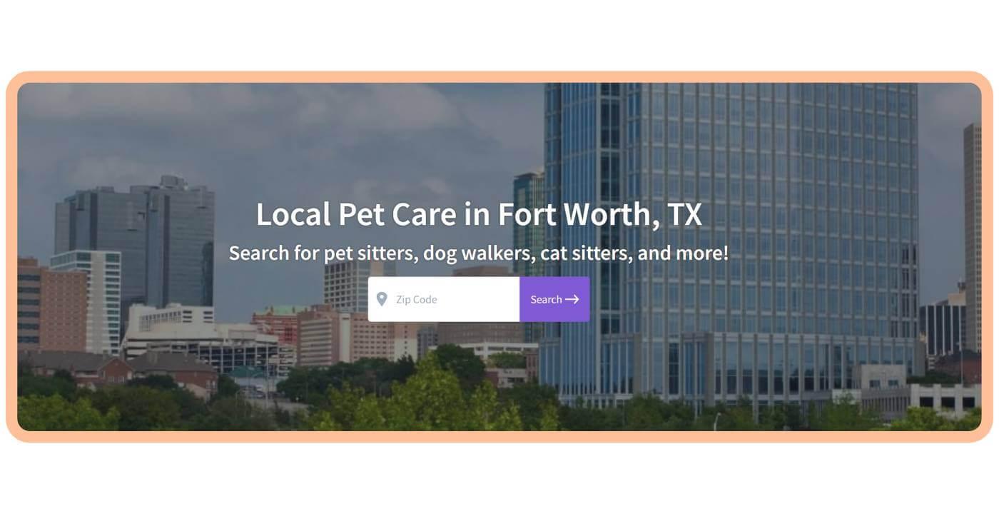 Find Local Pet Care in Fort Worth