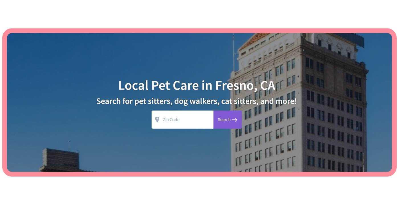 Find Local Pet Care in Fresno CA