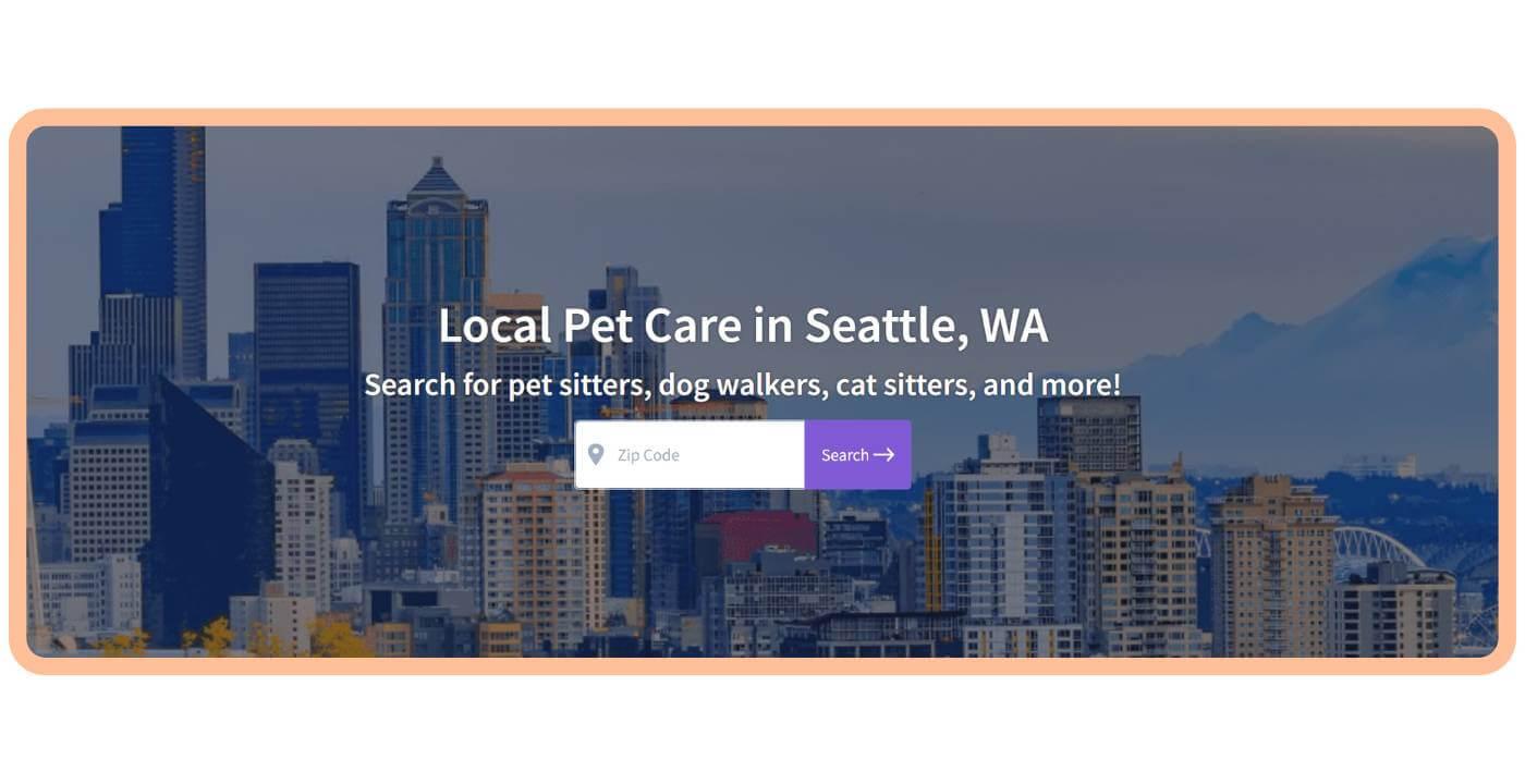 Find Local Pet Care in Seattle, WA
