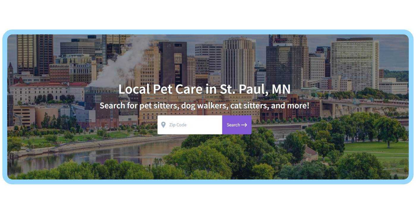 Find Local Pet Care in St. Paul MN