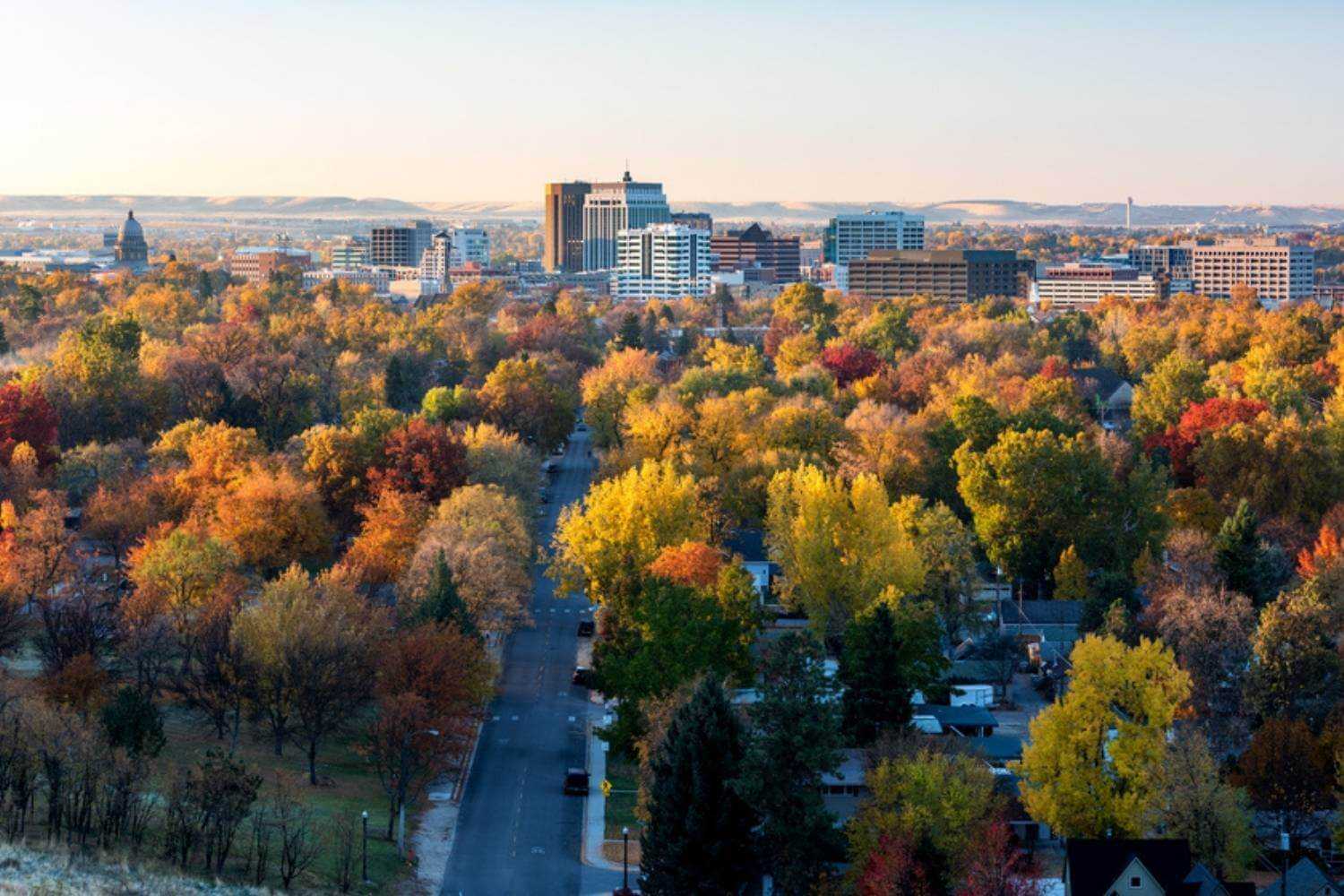Boise ID During Fall