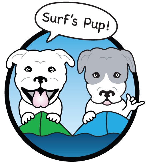 Surf's Pup Doggie Lounge logo