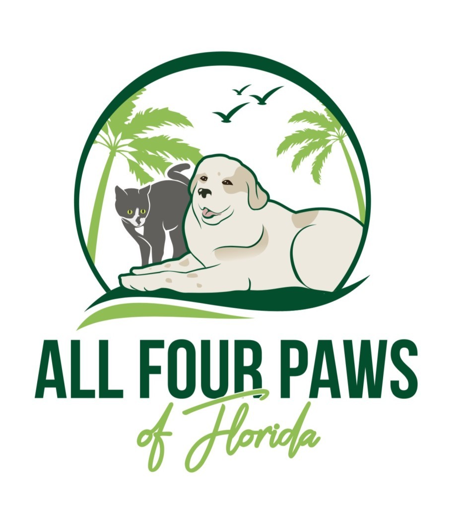 All Four Paws of Florida logo