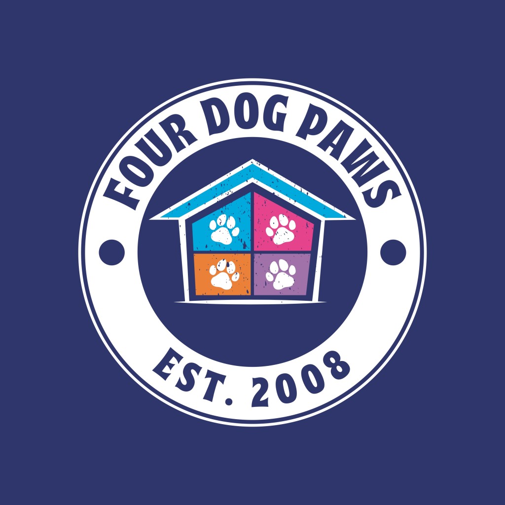 Four Dog Paws logo