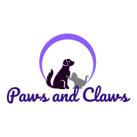 Paws & Claws Pet Care logo
