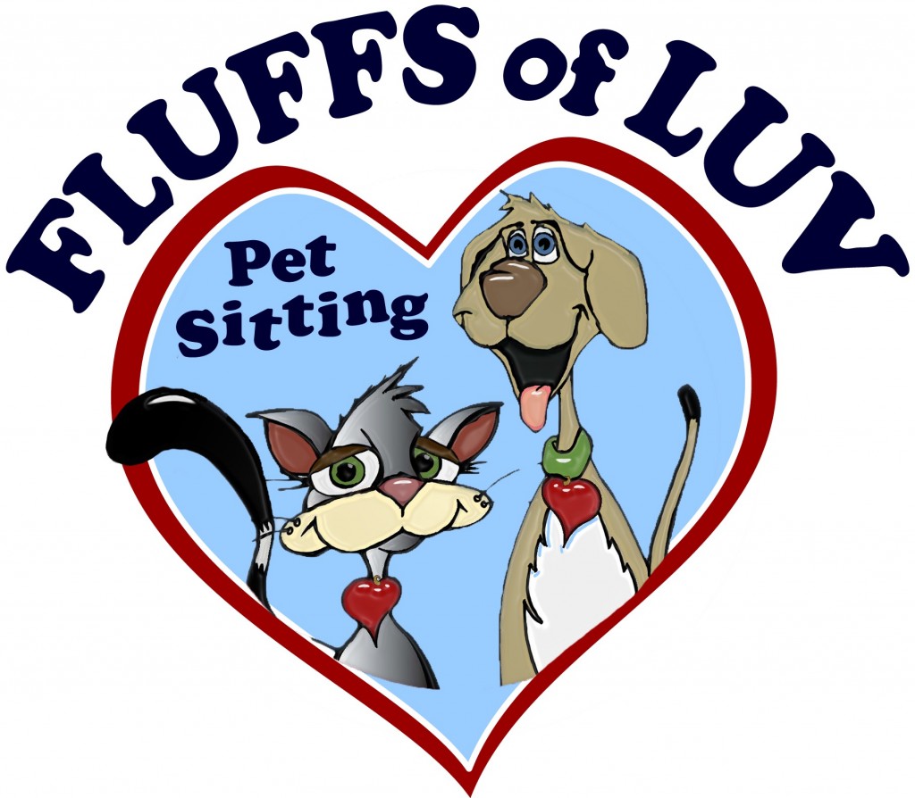 Fluffs of Luv Pet Sitting & Dog Walking logo