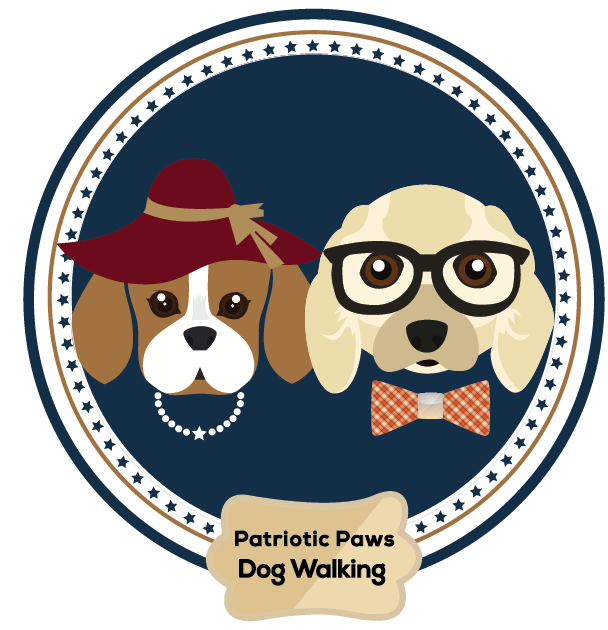 Patriotic Paws Dog Walking logo