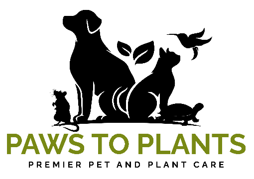Paws To Plants Premier Pet & Plant Care logo